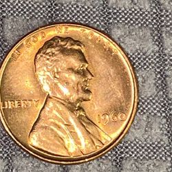 Uncirculated 1960 Lincoln Penny