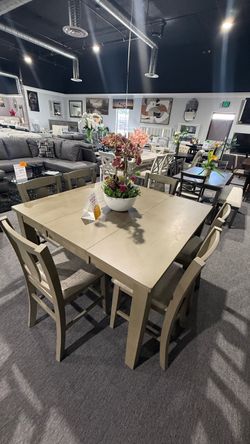 6 PC DINING TABLE