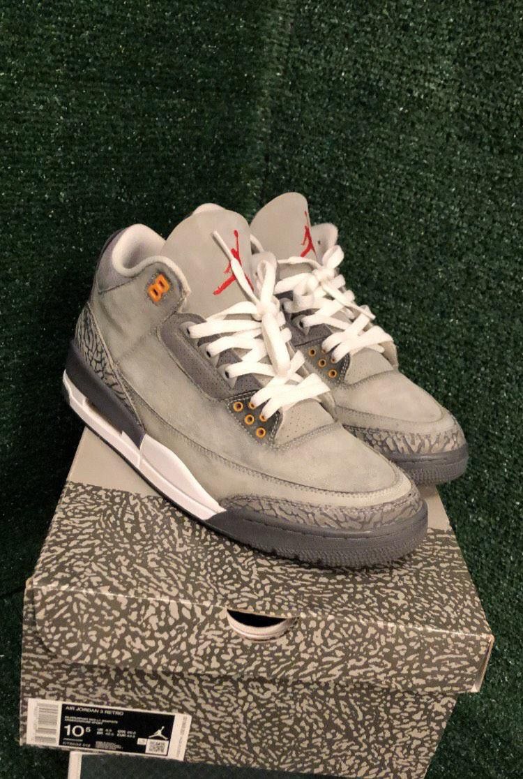 'Cool Grey' 3s