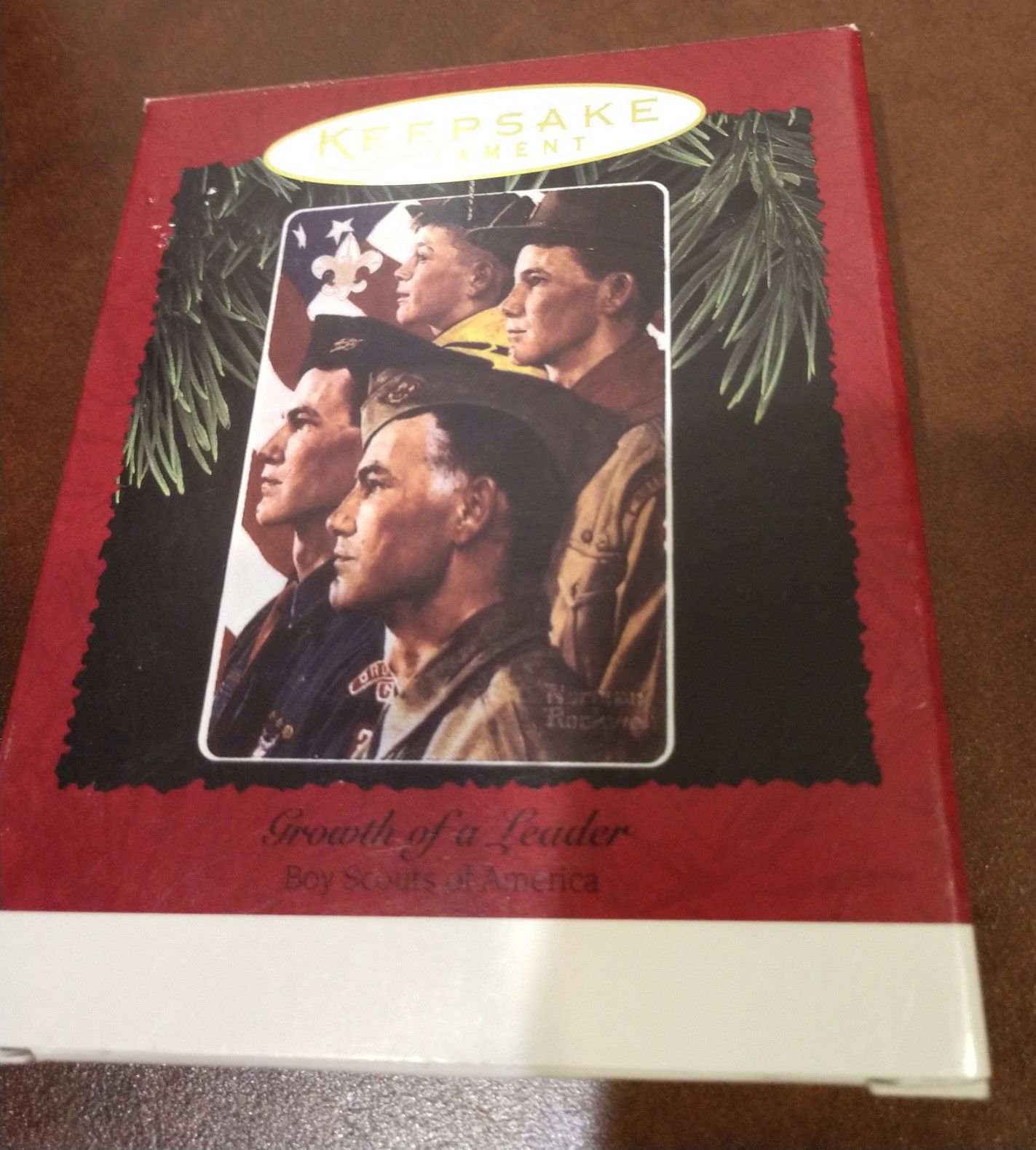 Growth of a Leader/vintage ornament