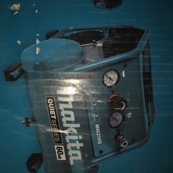 Makita Quiet Series 1 HP, 2 Gallon, Oil-Free, Electric Air Compressor............no Lowballers Please 