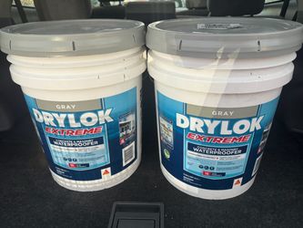 Brand New DRYLOK Extreme Concrete & Masonry Waterproofer – Gray – 5 Gallon