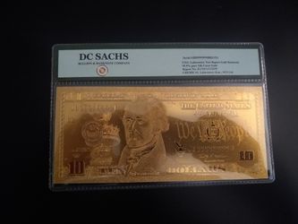 Gold Bill Collectible