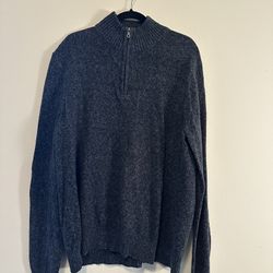 Wool Half Zip