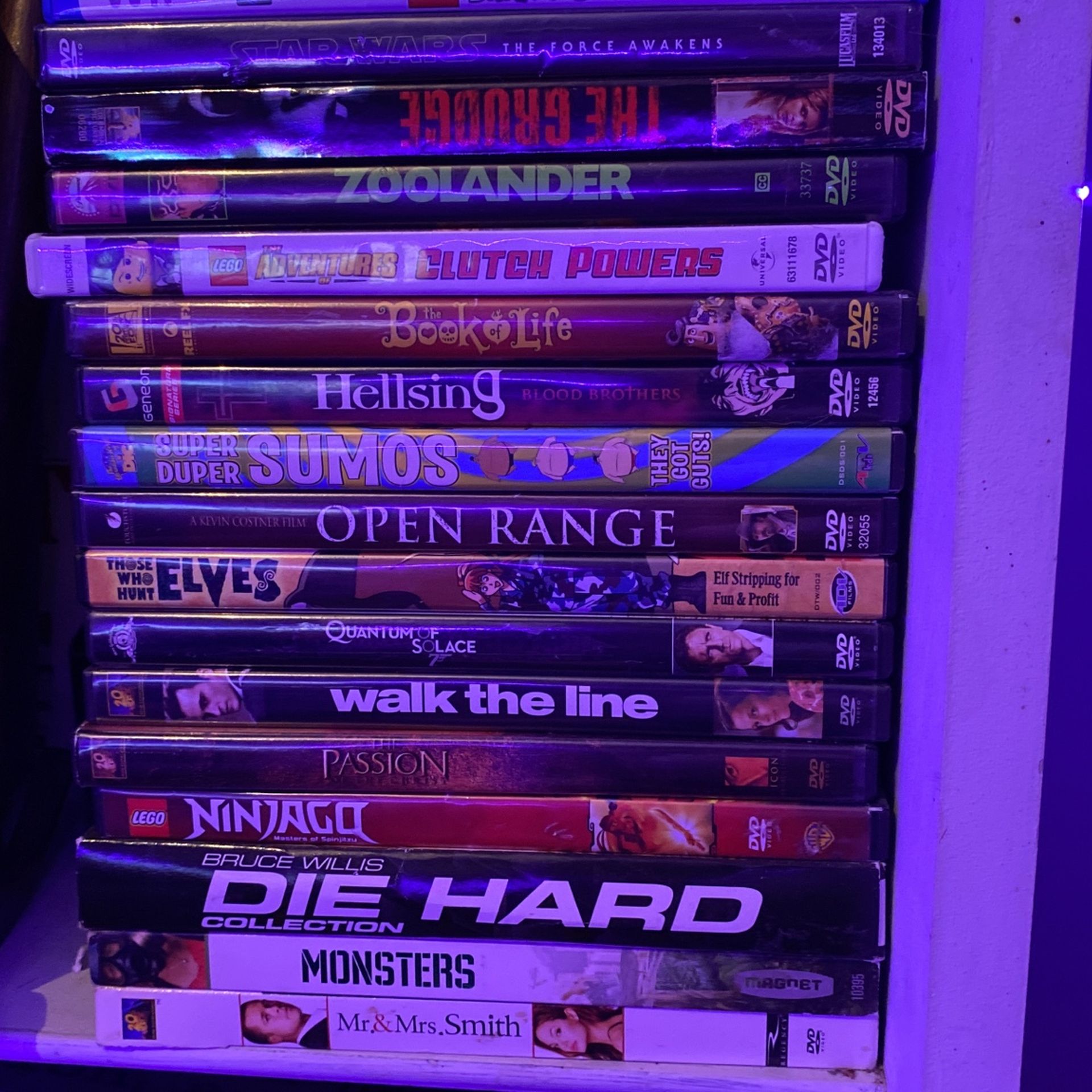 DVD Movies And Anime