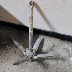 Vintage Folding Anchor 1.4kg (3lbs.) Great shape!