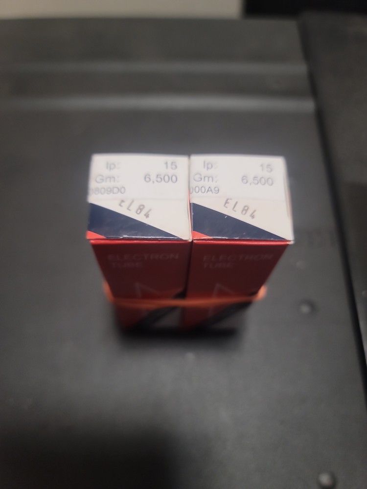 Sovtek EL84 Matched Pair For Tube Amp New In Box