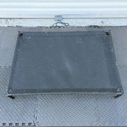 29” x 42”elevated pet bed, also known as a dog cot, designed to keep pets off the ground