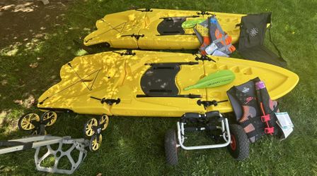 Origami Paddlers (Canoe Kayak) TWO