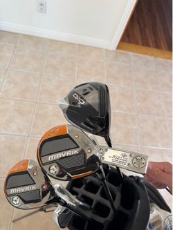 Complete Premium Golf Set + Travel Bag: TaylorMade Qi10, Titleist T200, Scotty Cameron, Vokey