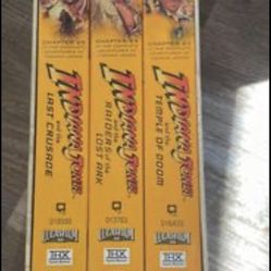 The adventures of Indiana Jones vhs box set