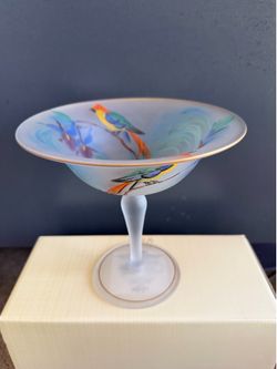 Glass compote