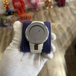 Gucci Iced Out Watch 