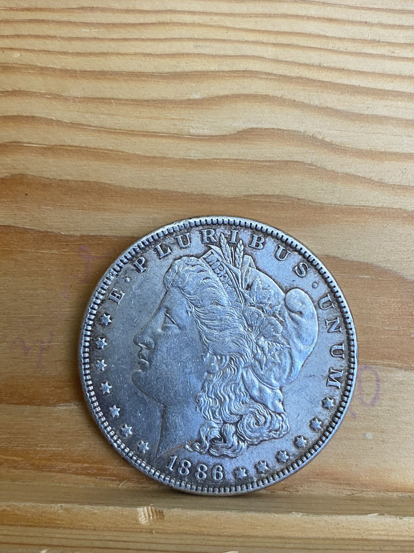 1886 Morgan Silver Dollar  $2430.00