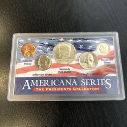 Americana Series Coin Set With 3 Silver Coins