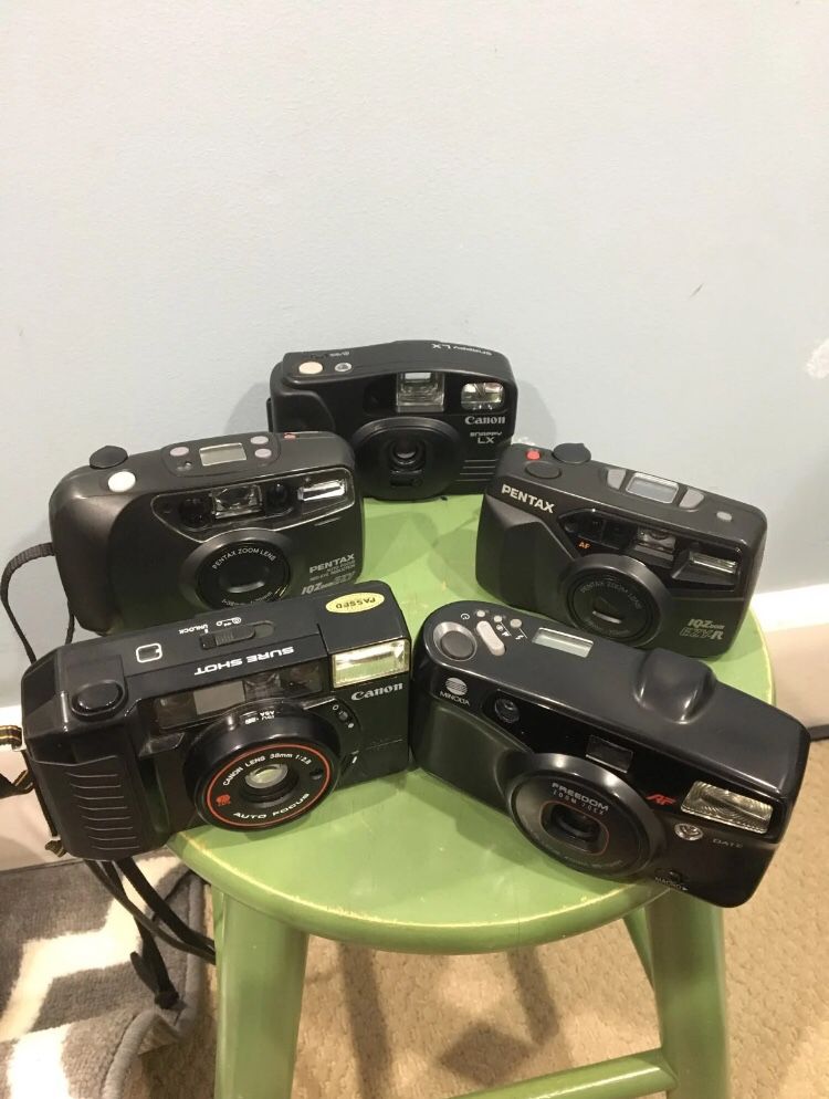 35mm Film Camera Lot ($’s below)
