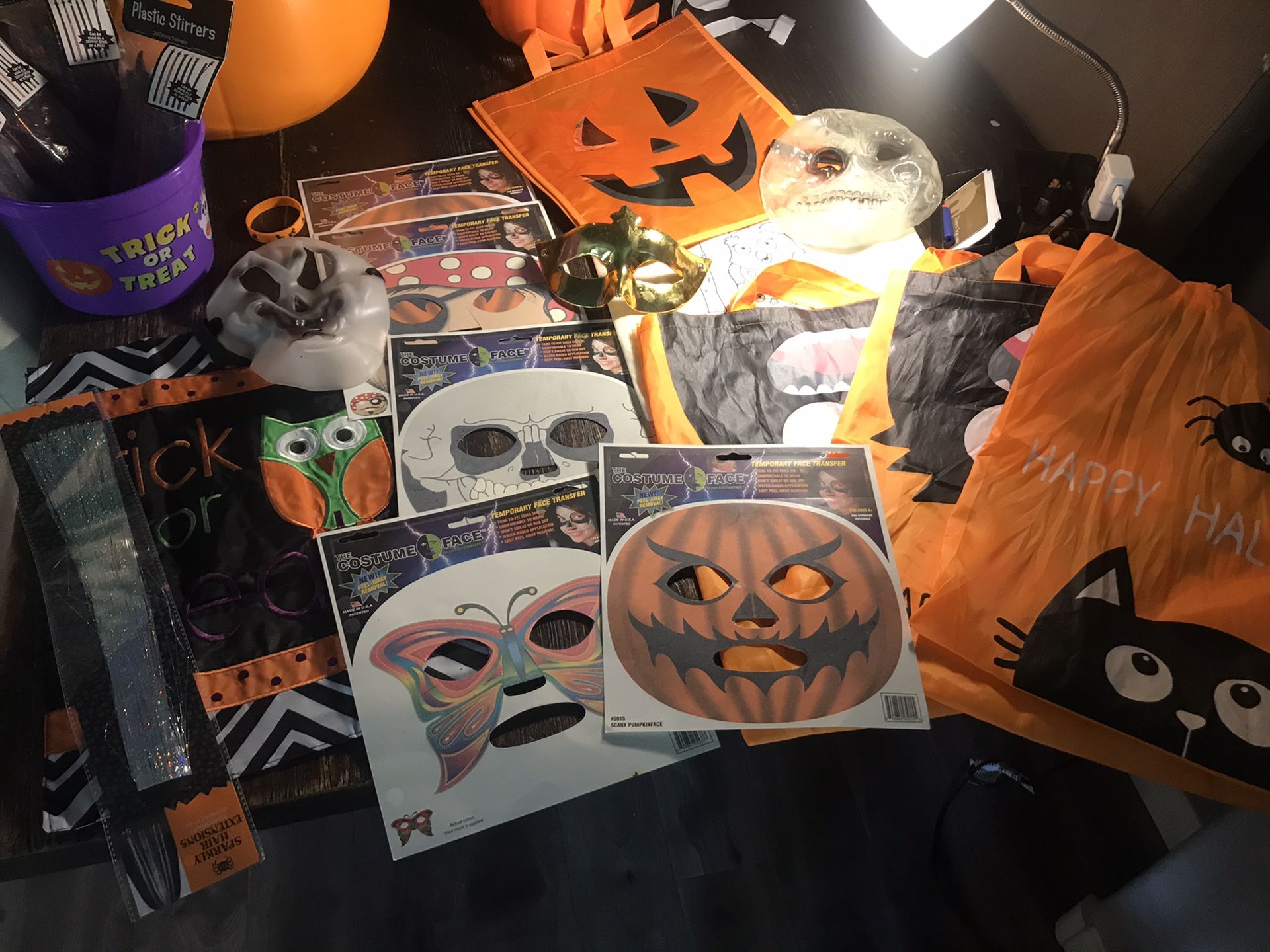 Halloween misc stuff all for $5