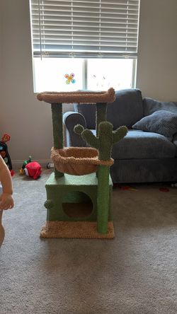 Cactus cat tree