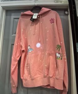 New Hello Kitty Peach  Hoodie Sweatshirt Women SIZE M