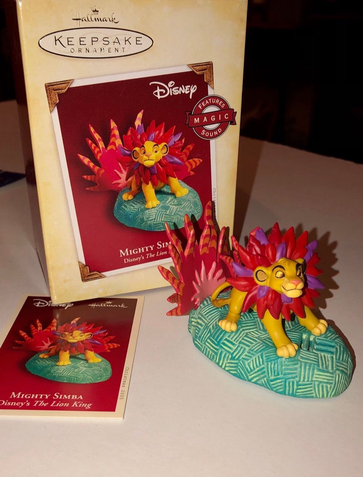 Disney's The Lion King Mighty Simba Keepsake Ornament