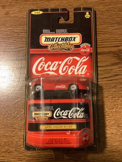 Matchbox Collectibles Coca-cola 1953 JAGUAR XJ 120