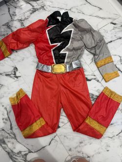 Halloween Power Ranger Red Kid Costume Size Medium 7-8