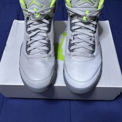 Jordan 5 Retro Green Bean 2022 Size 13
