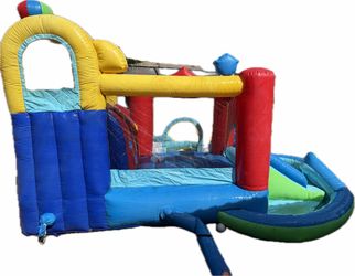 Toddler water slide/bouncer