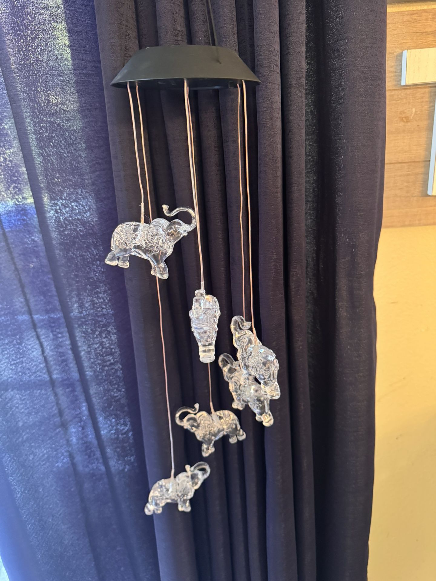 Solar Wind Chime Lamp