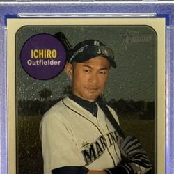 2018 TOPPS HERITAGE ICHIRO CHROME /999