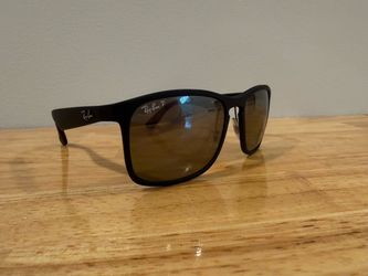 Ray-Ban Polarized Sunglasses Black Frame