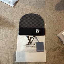 black louis vuttion beanie
