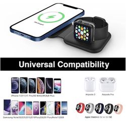 Mobile Wireless Dual Charging Station