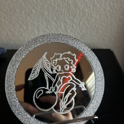 Betty boop coaster mirror
