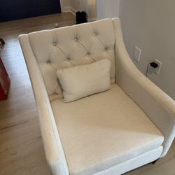 Cream chair