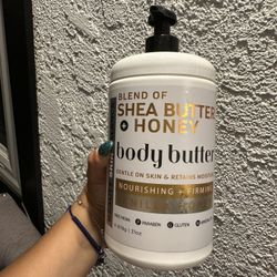 BEAUTY SKIN BALANCE Nourishing Firming SHEA + Vanilla HONEY BODY BUTTER 878g - NEW 20$ 