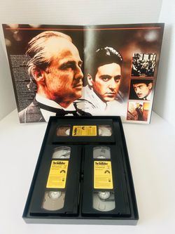 The Godfather Complete Epic 1(contact info removed) VHS Tape Set