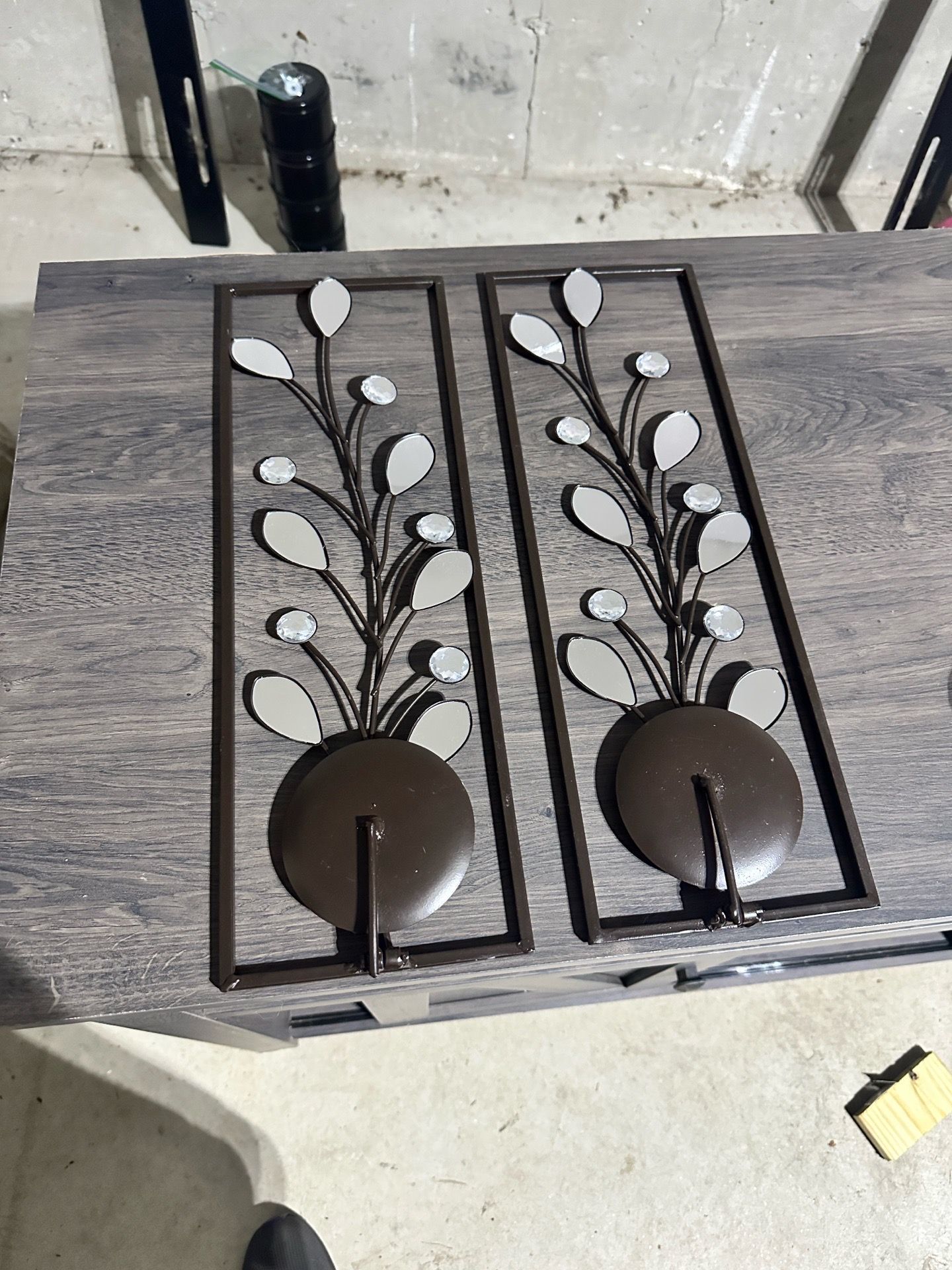 Wall decorations/ candle holders