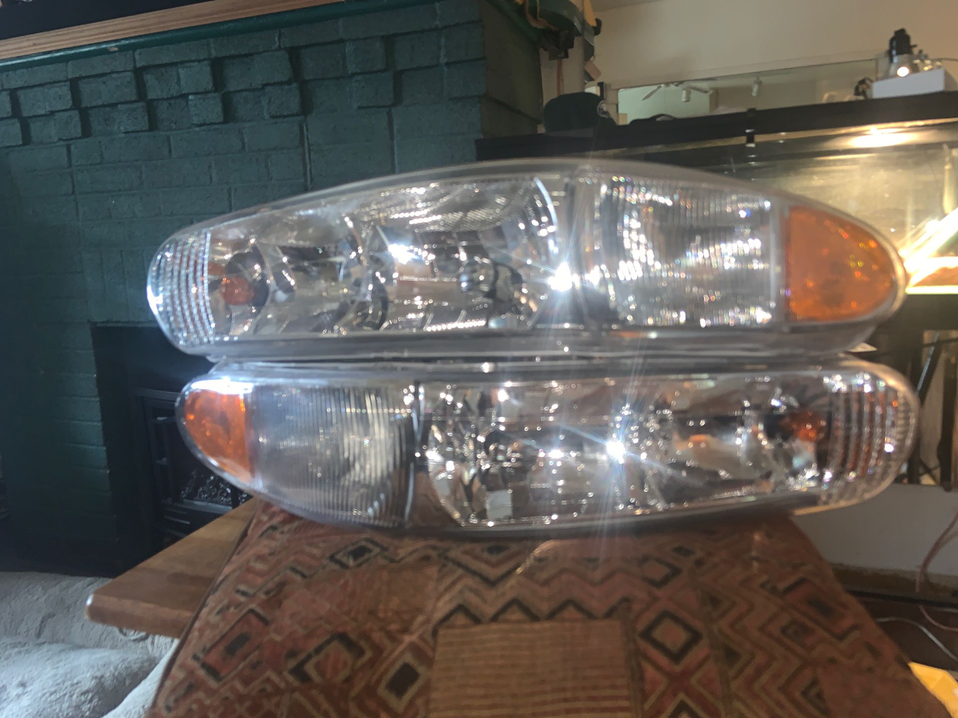 Brand new custom headlights for 1999 Buick Century