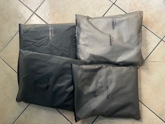 Fear of God Essentials Sealed Bags Lot of 4