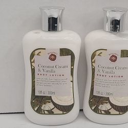 Coconut Cream & Vanilla Body Lotion 