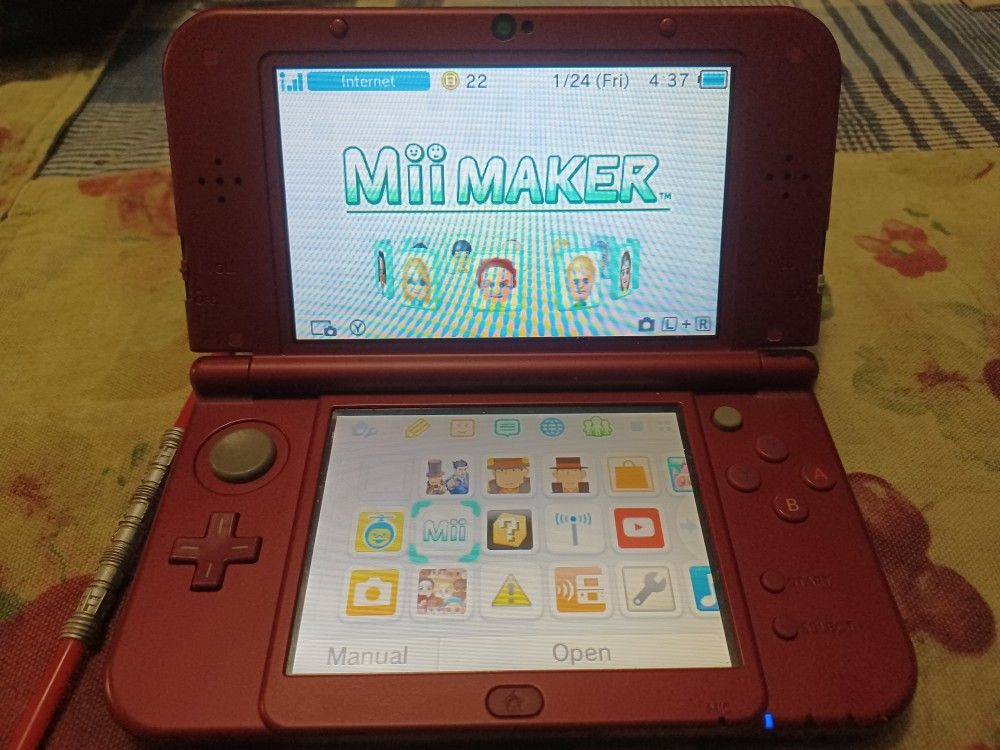 NINTENDO 3DS XL WITH CHARGER $240 FINAL PRICE