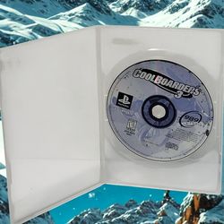 PS1 Cool Borders 3 Sony (PlayStation 1, 1998) Disc Only Slim Plastic DVD Case. May have smudges or scratches. Good Condition.  This item is a vintage 