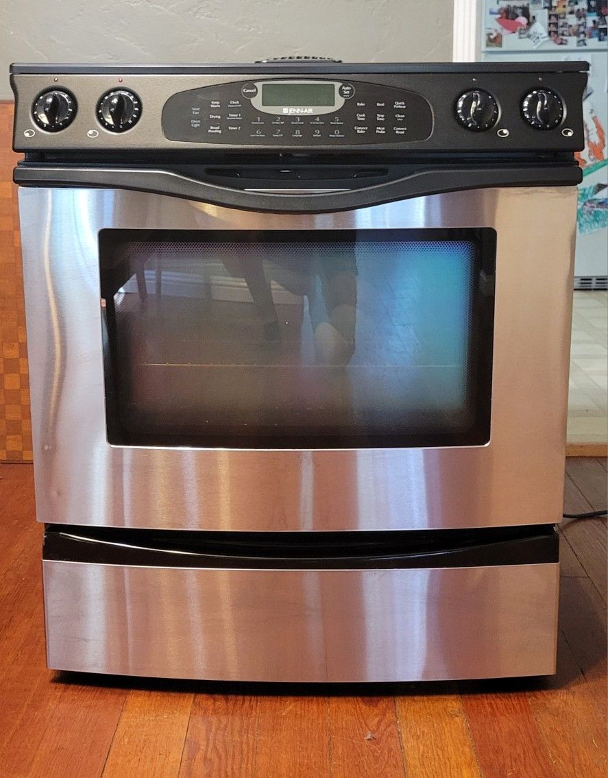 Jennair Slide-In Premium Downdraft Electric Range/Stove/Oven