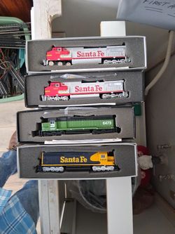 4 S Scale Trains/locomotives