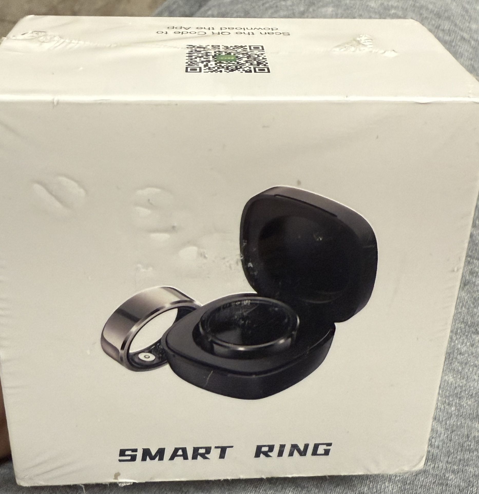 Brand New Men’s ECTRI BT 5.1 Smart Ring size 10 color is silver