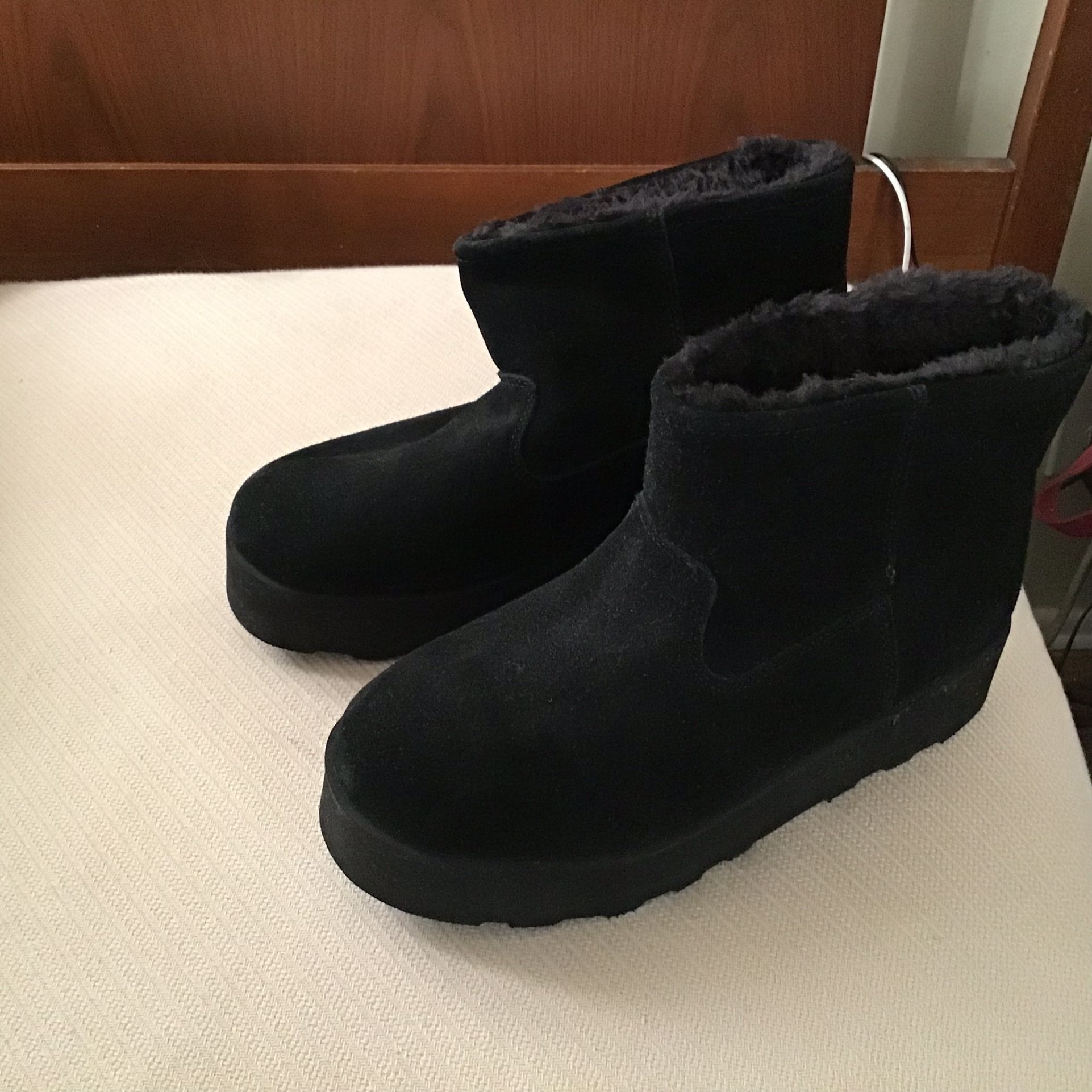 Merry Christmas Black Boots