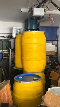 Food grade barrel drum