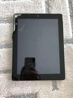 Apple tablet and 2 small tablets