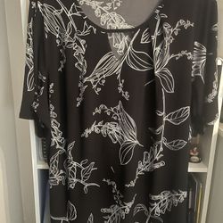 Gently Used Plus Size Blouse. 3x